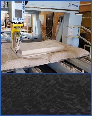 CNC machining equipment at HOPU